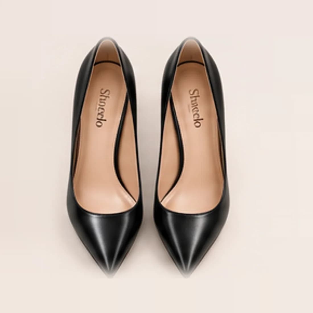 Aurelia Pointed Pump, from above