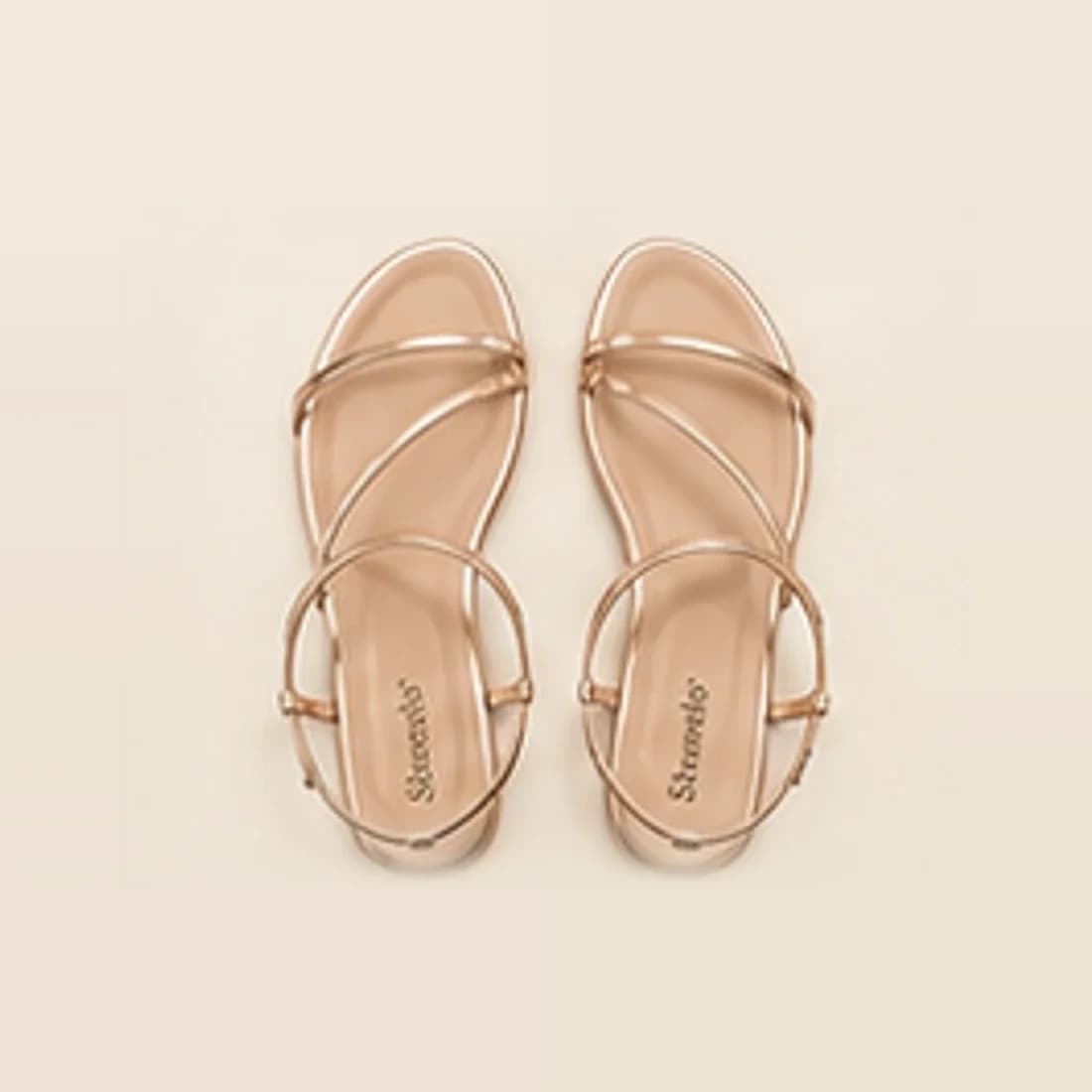 Riviera Strappy Flat Sandal, from above