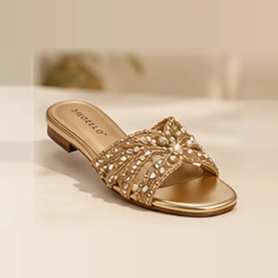 Mehr Embellished Chappal