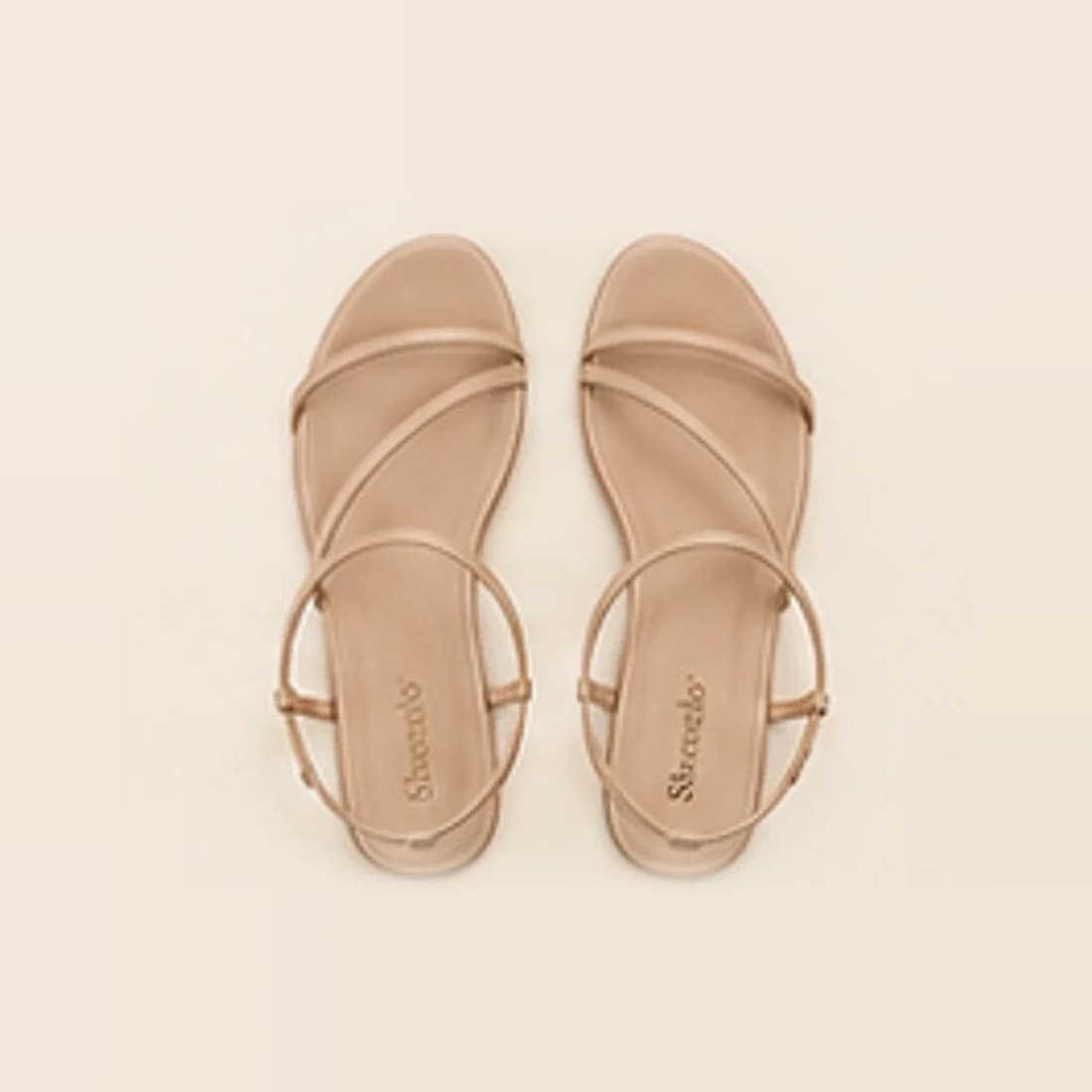 Riviera Strappy Flat Sandal, from above