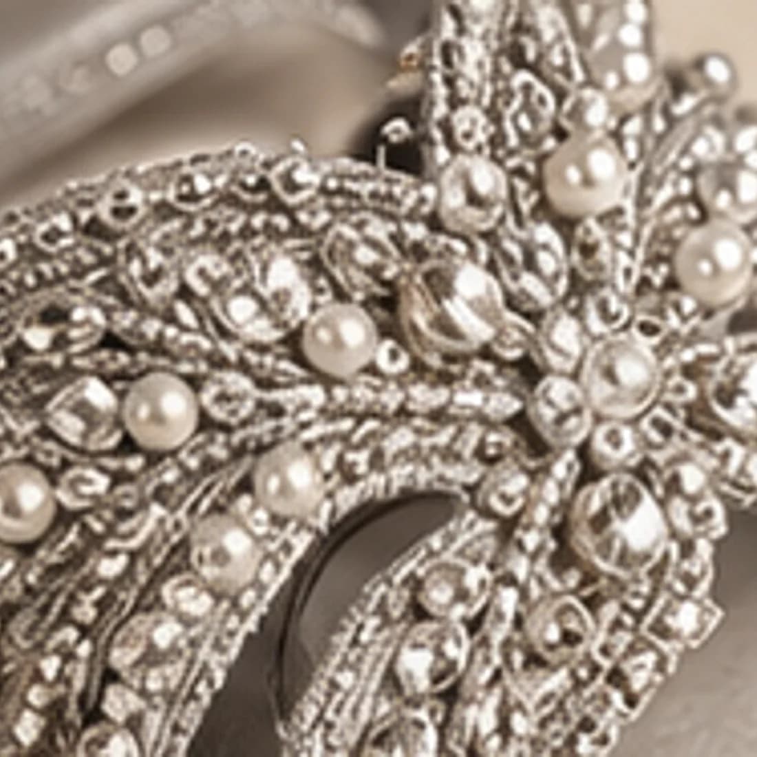 Mehr Embellished Chappal — close detail