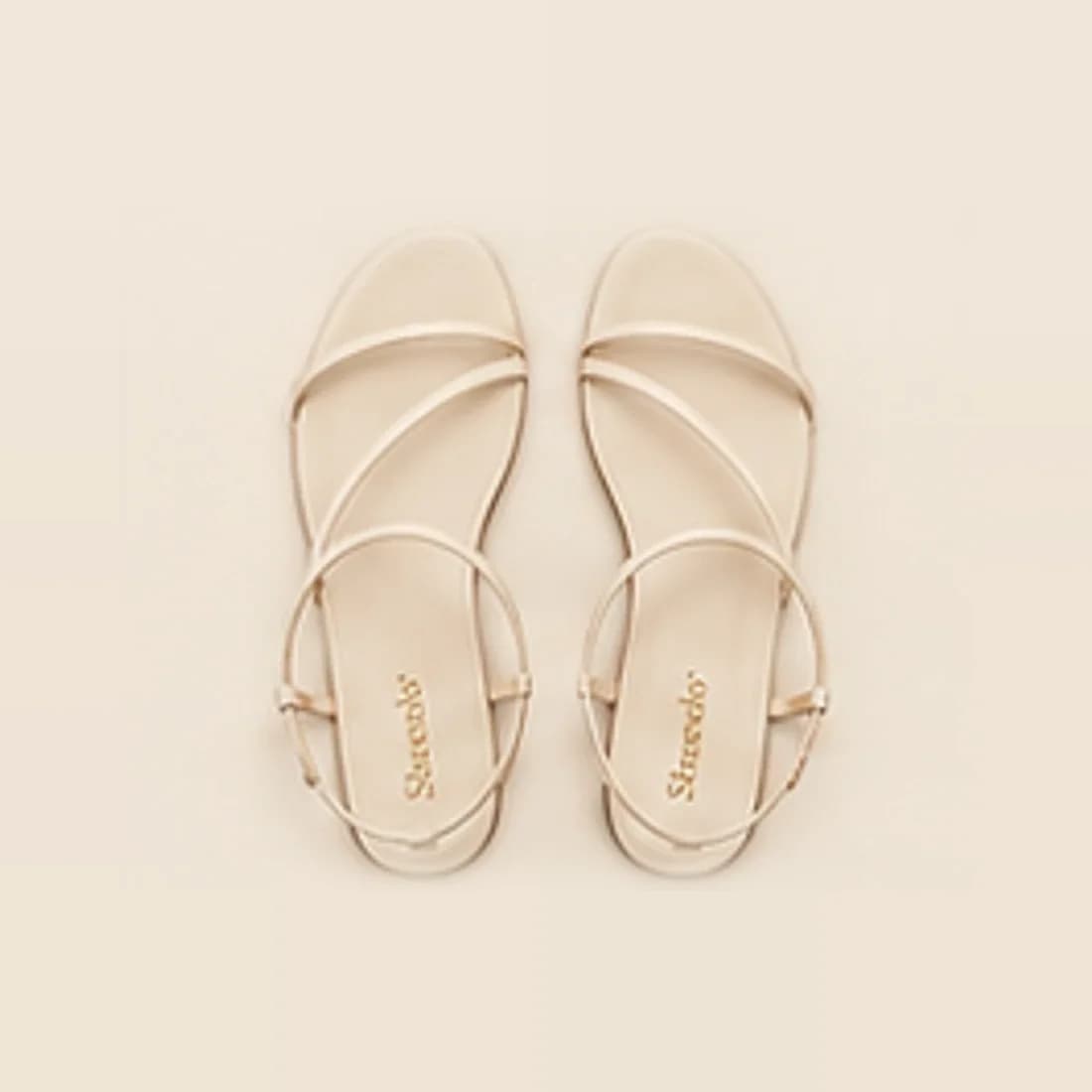 Riviera Strappy Flat Sandal, from above