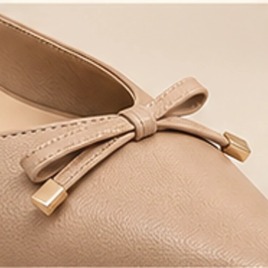 Celina Kitten Heel Mule — close detail