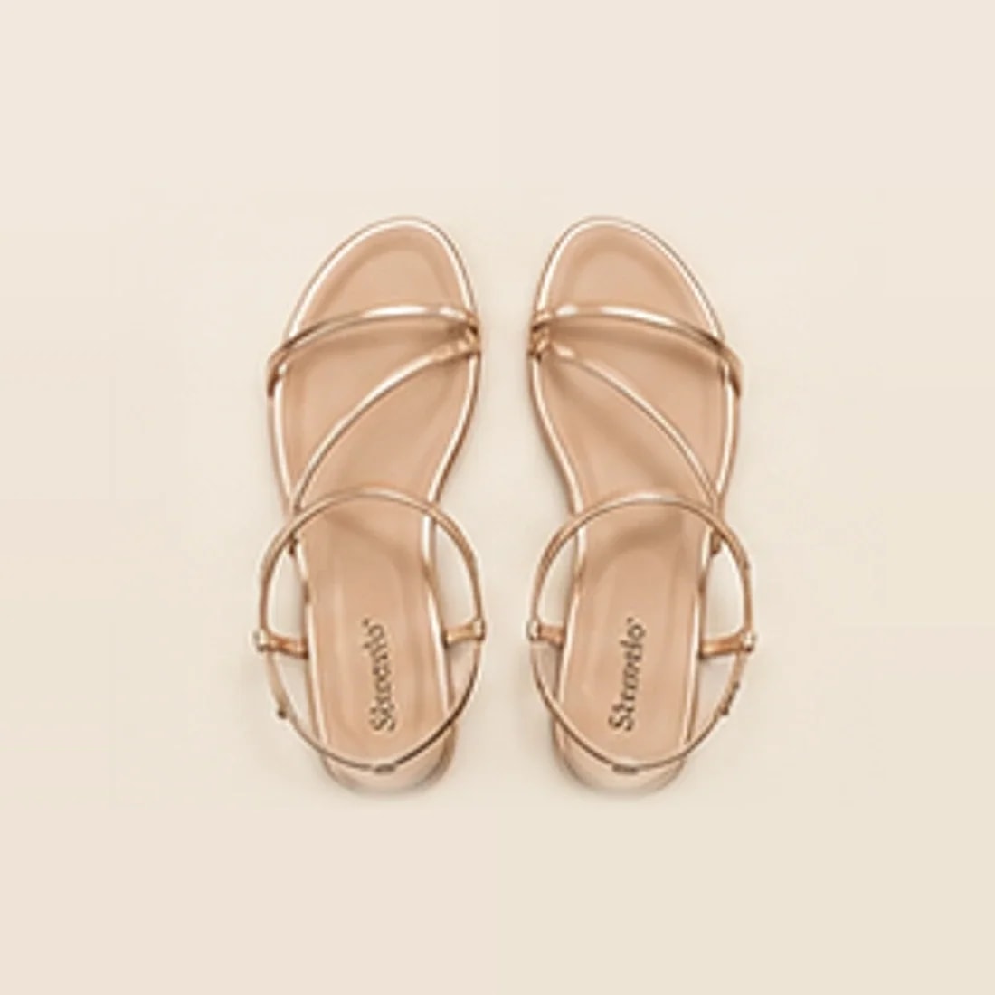 Riviera Strappy Flat Sandal, from above