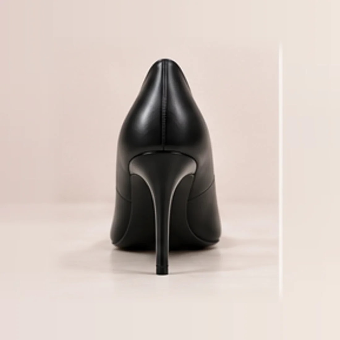 Aurelia Pointed Pump, from behind