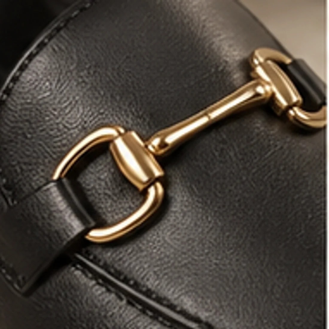 Amara Luxe Loafer — close detail