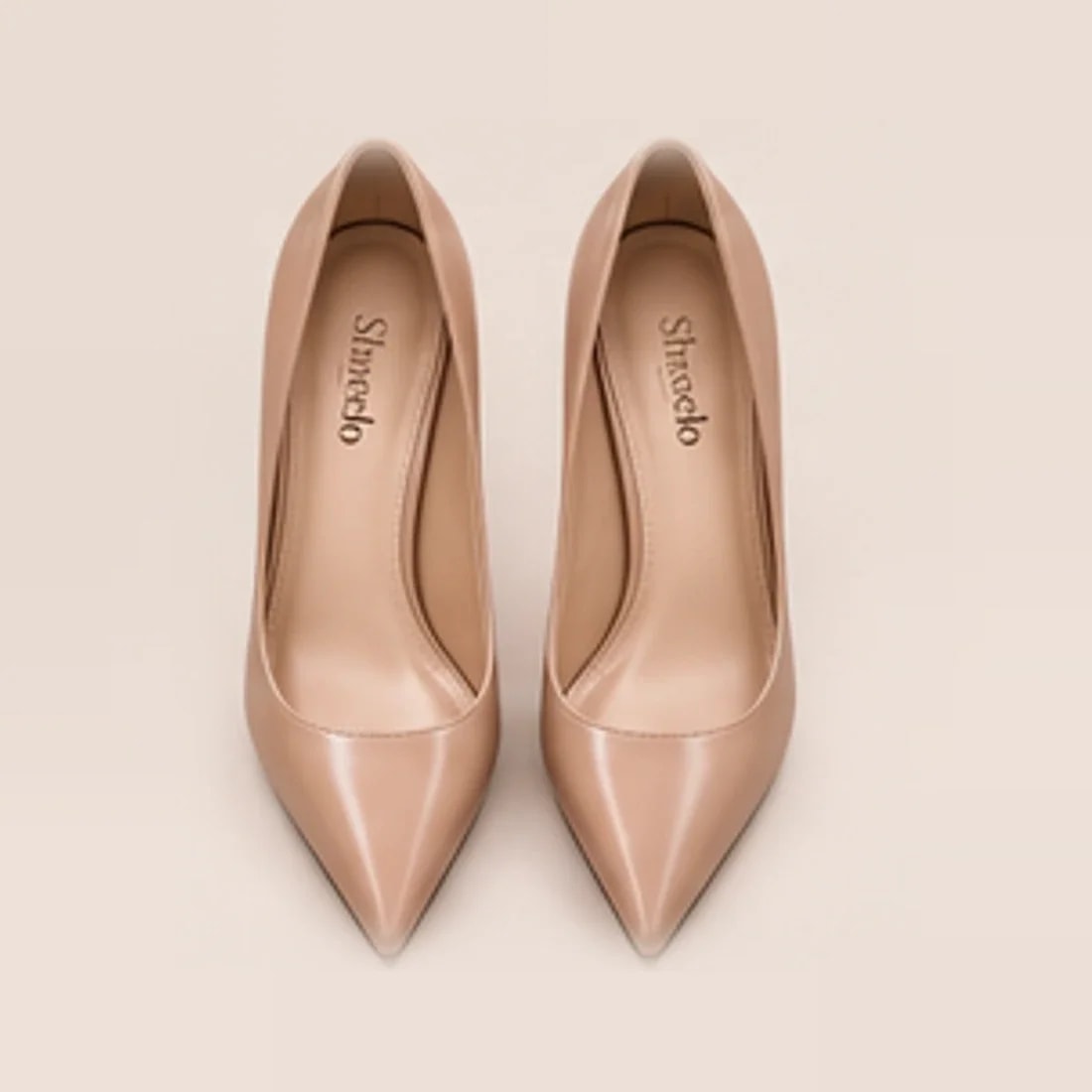 Aurelia Pointed Pump, from above