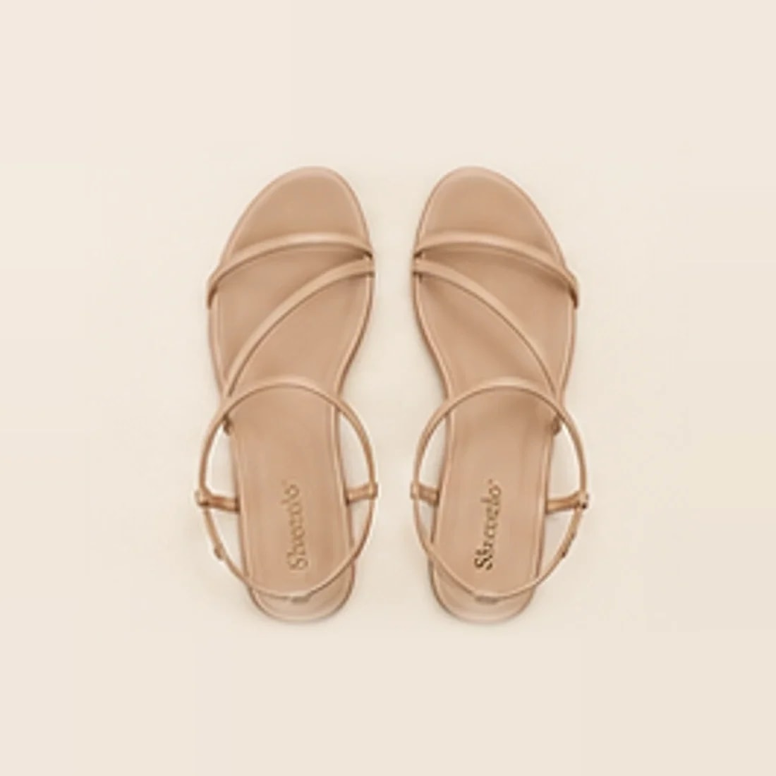 Riviera Strappy Flat Sandal, from above