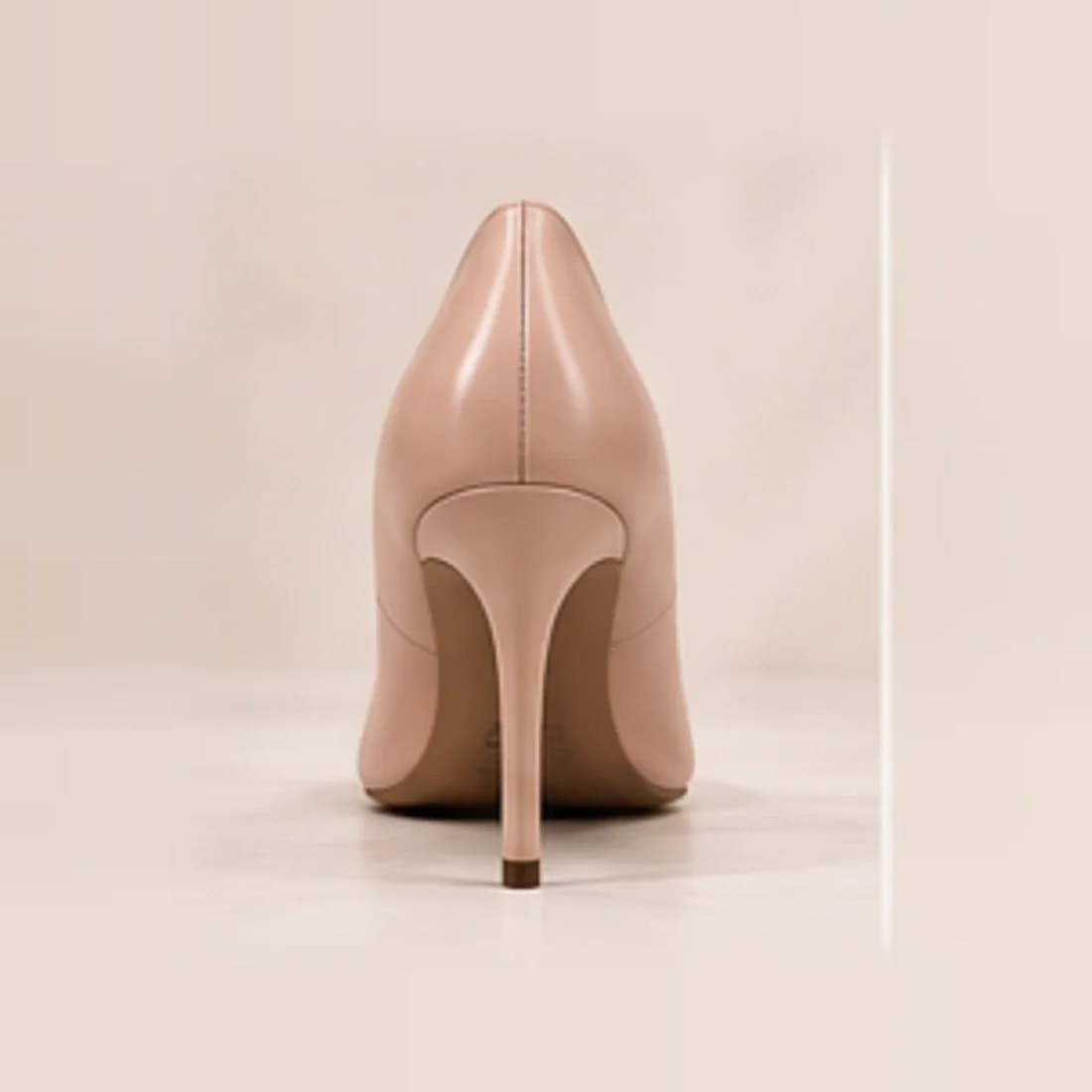 Aurelia Pointed Pump, from behind