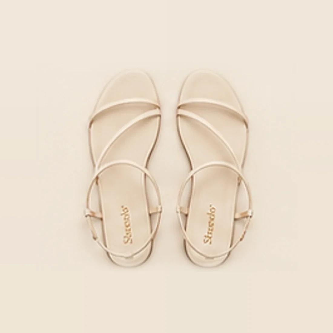 Riviera Strappy Flat Sandal, from above